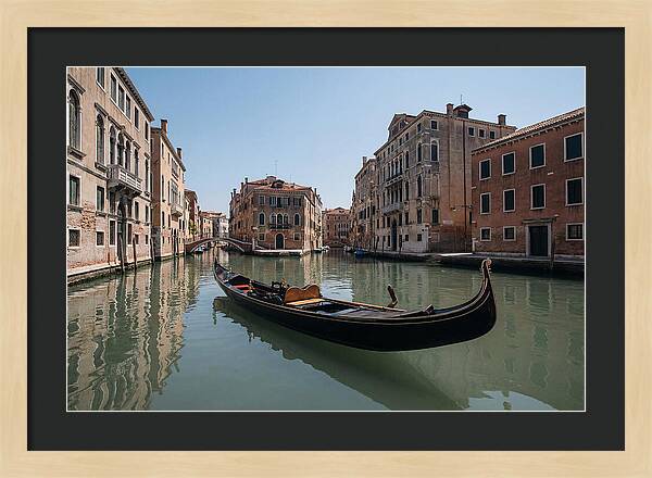 Gondola Serenity In Venice