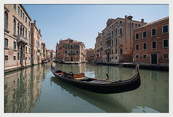Gondola Serenity In Venice