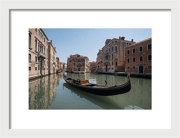 Gondola Serenity In Venice