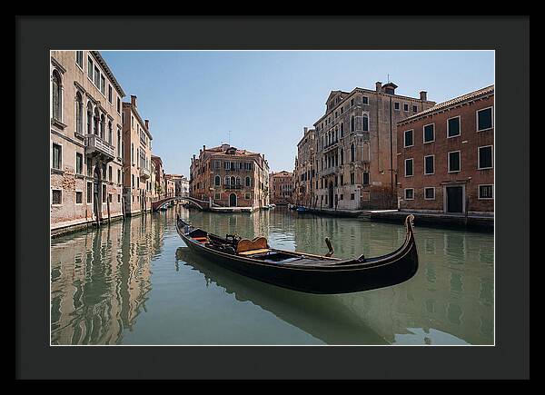Gondola Serenity In Venice