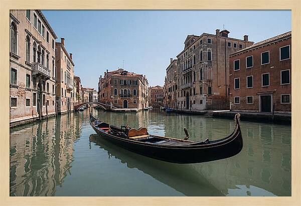 Gondola Serenity In Venice