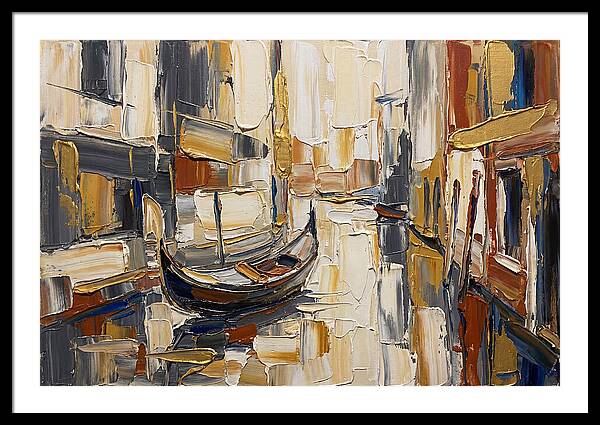 Gondola Serenity In Venice