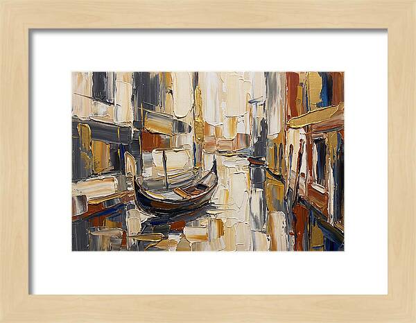 Gondola Serenity In Venice