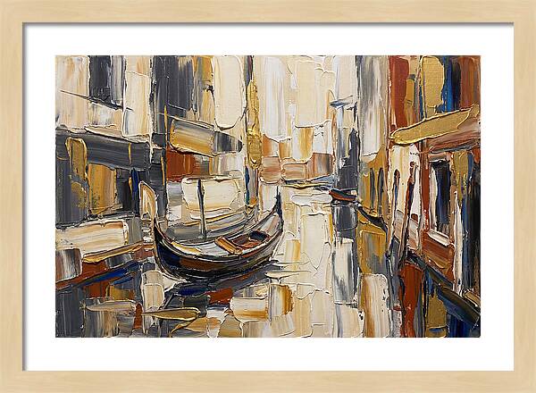 Gondola Serenity In Venice