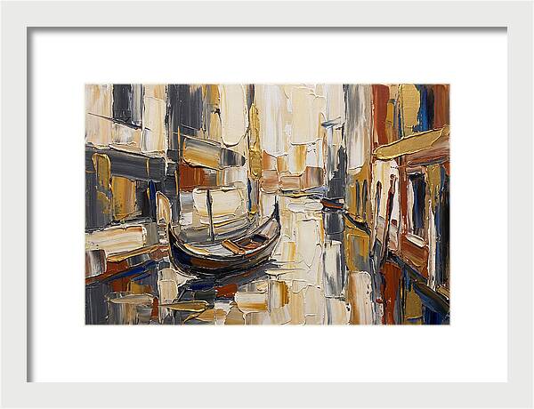 Gondola Serenity In Venice