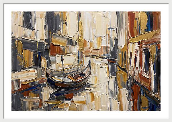 Gondola Serenity In Venice
