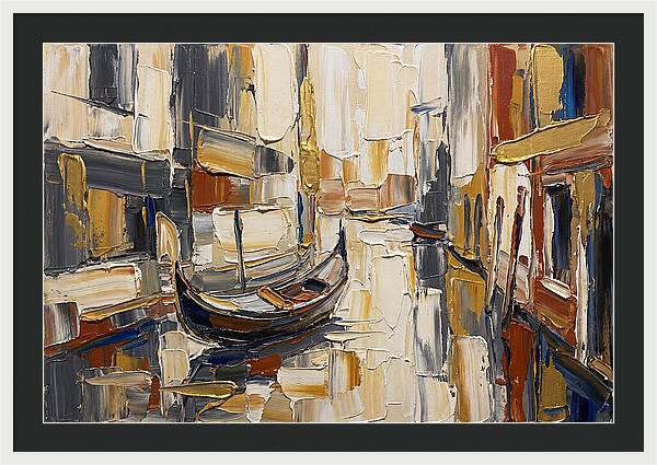 Gondola Serenity In Venice