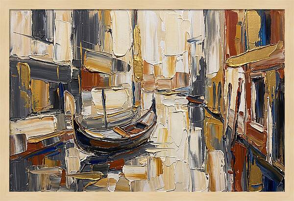 Gondola Serenity In Venice