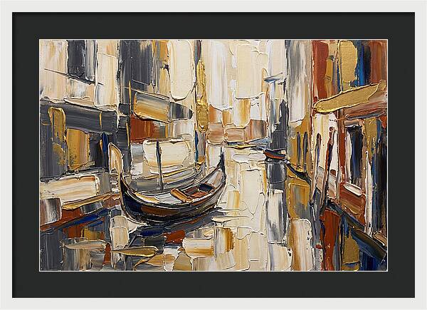 Gondola Serenity In Venice