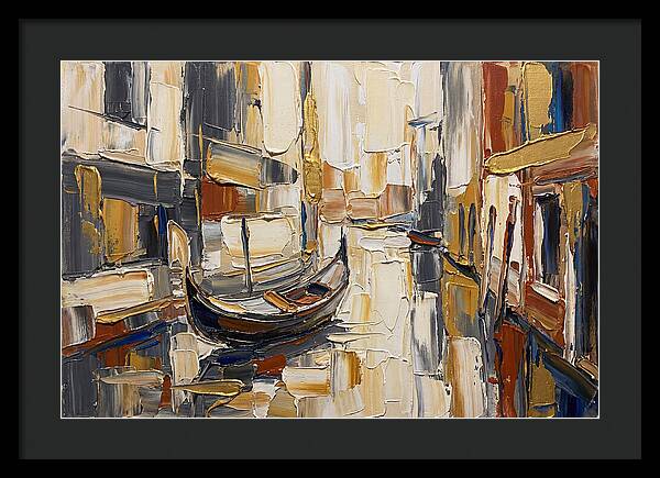Gondola Serenity In Venice