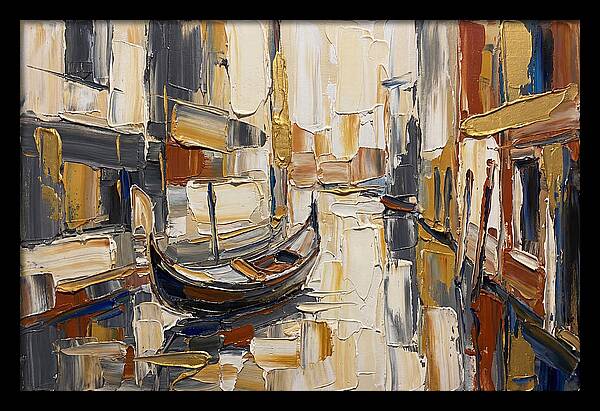 Gondola Serenity In Venice