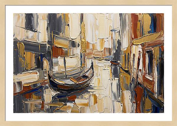 Gondola Serenity In Venice