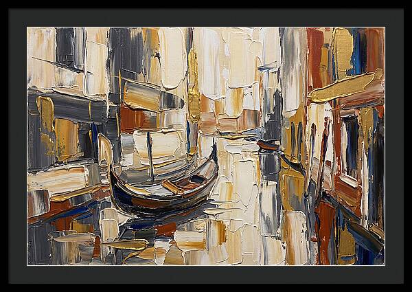 Gondola Serenity In Venice