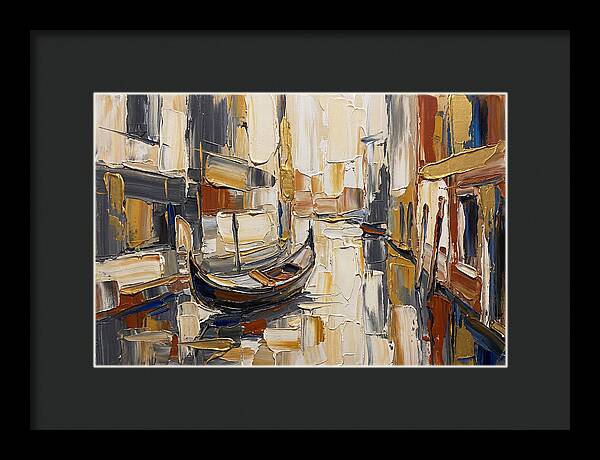 Gondola Serenity In Venice