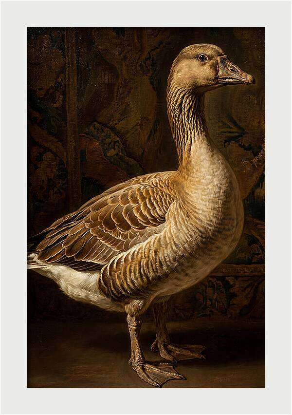 Goose In Realistic Detail