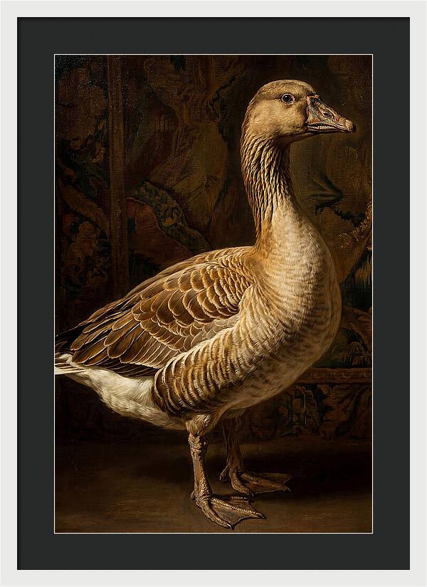 Goose In Realistic Detail