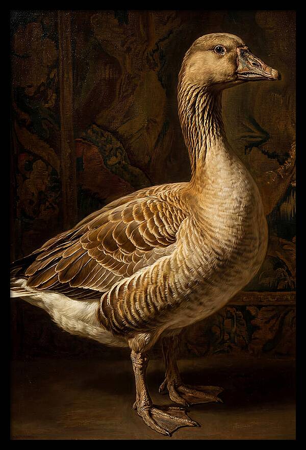 Goose In Realistic Detail