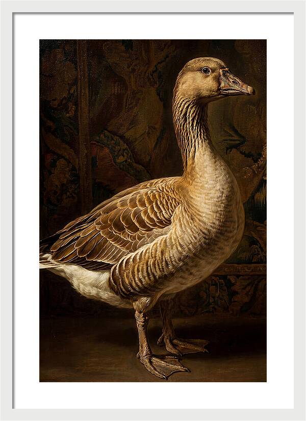 Goose In Realistic Detail