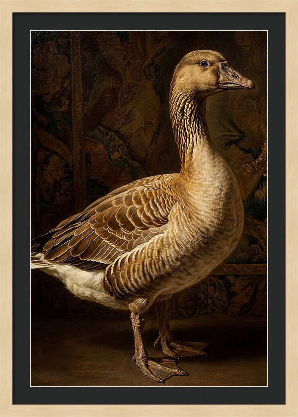 Goose In Realistic Detail