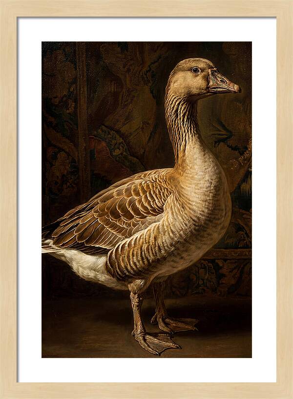 Goose In Realistic Detail
