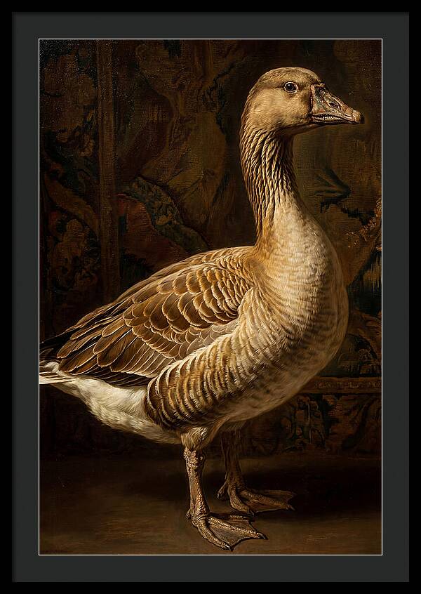 Goose In Realistic Detail