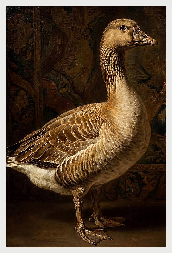 Goose In Realistic Detail
