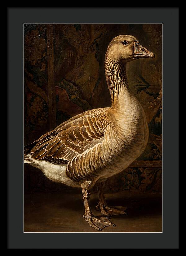 Goose In Realistic Detail