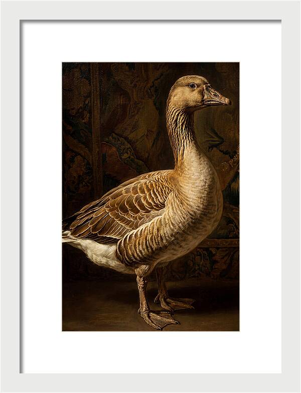 Goose In Realistic Detail