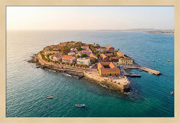 Goree Island From Above