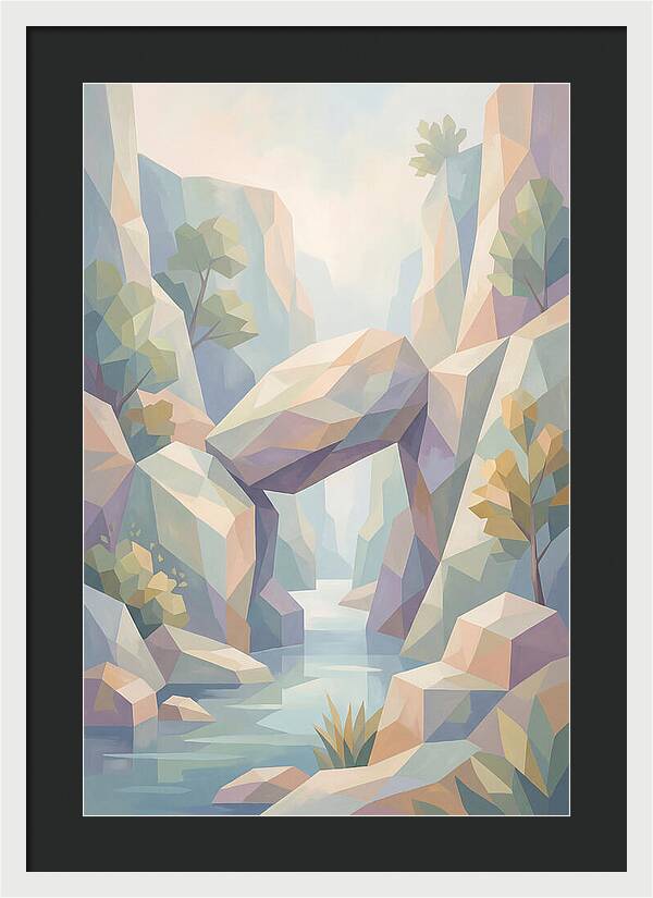 Gorge With Natural Bridge