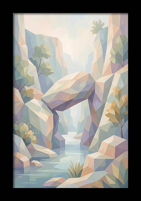 Gorge With Natural Bridge