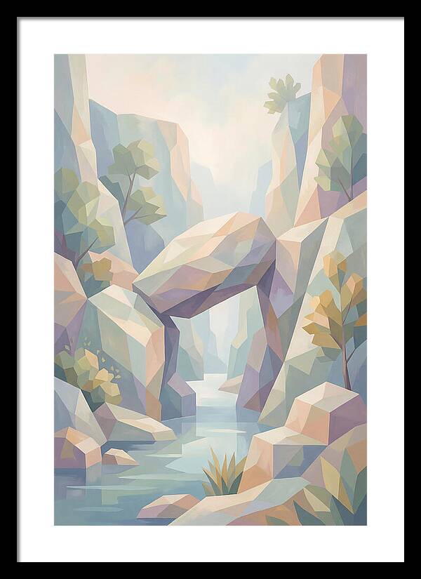 Gorge With Natural Bridge