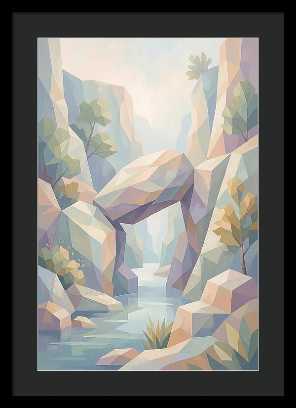 Gorge With Natural Bridge