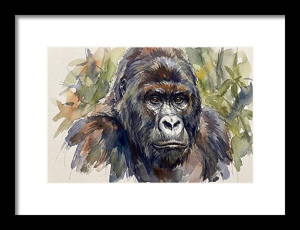 Gorilla In Nature