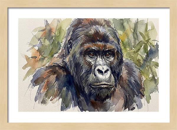 Gorilla In Nature