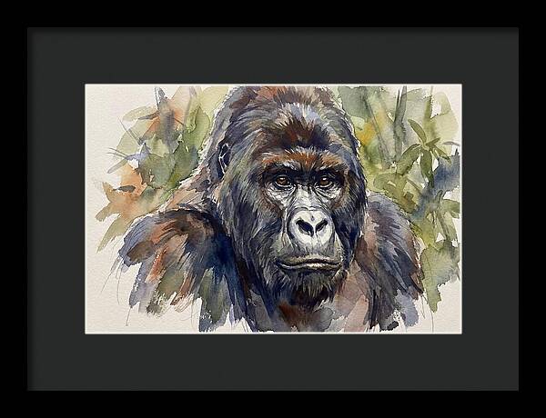 Gorilla In Nature