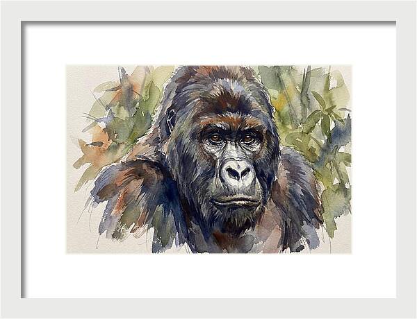 Gorilla In Nature
