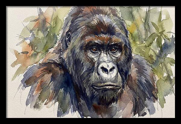 Gorilla In Nature