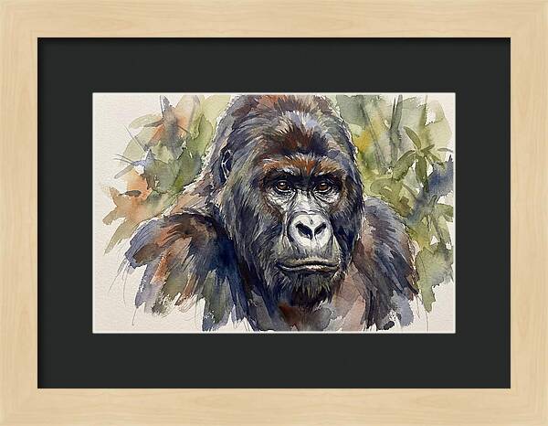 Gorilla In Nature