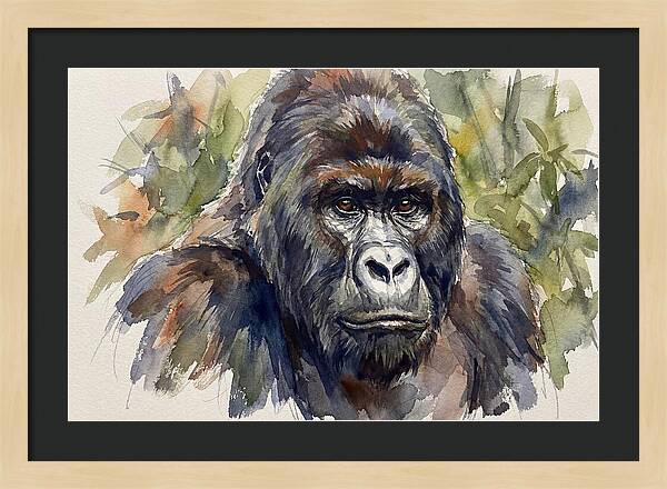 Gorilla In Nature