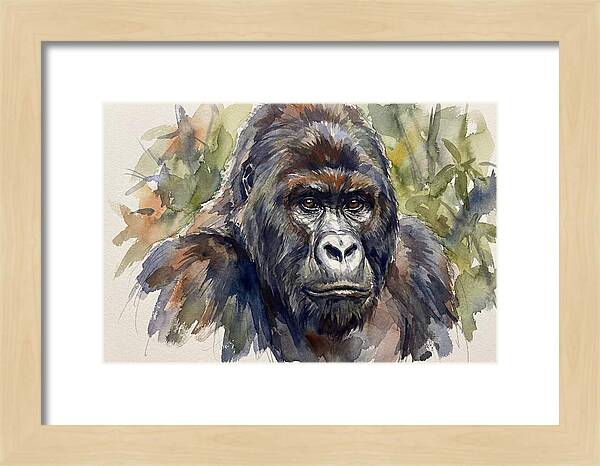 Gorilla In Nature