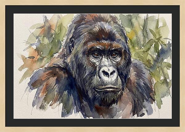 Gorilla In Nature