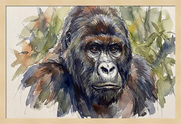 Gorilla In Nature