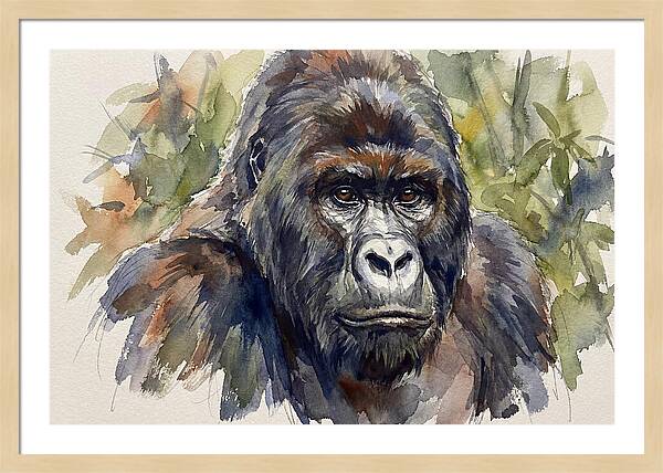 Gorilla In Nature