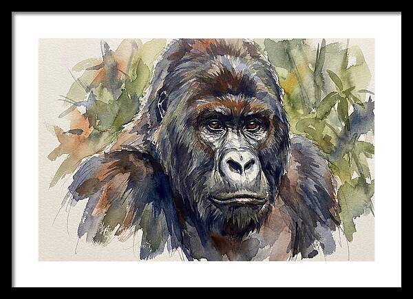 Gorilla In Nature