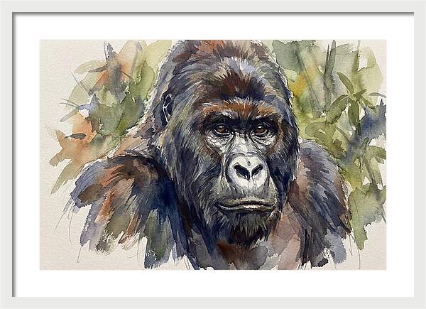 Gorilla In Nature