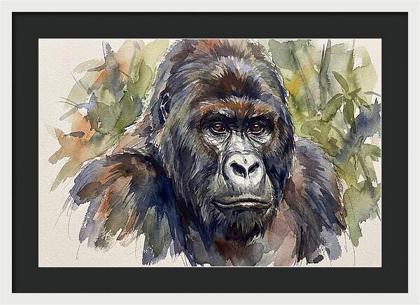 Gorilla In Nature