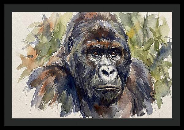 Gorilla In Nature
