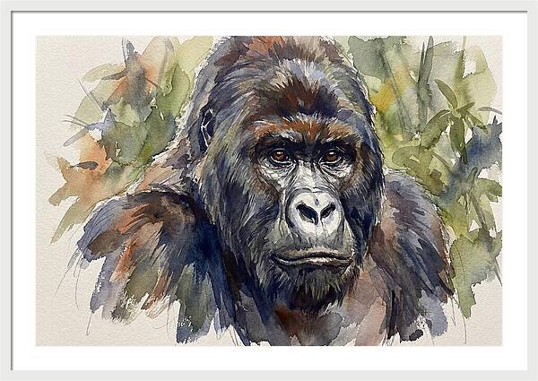 Gorilla In Nature