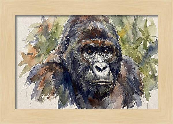 Gorilla In Nature